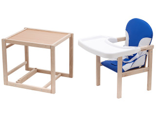 Стульчик-трансформер Babyroom Пони-230 eko синий / белый