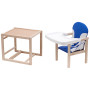 Стульчик-трансформер Babyroom Пони-230 eko синий / белый