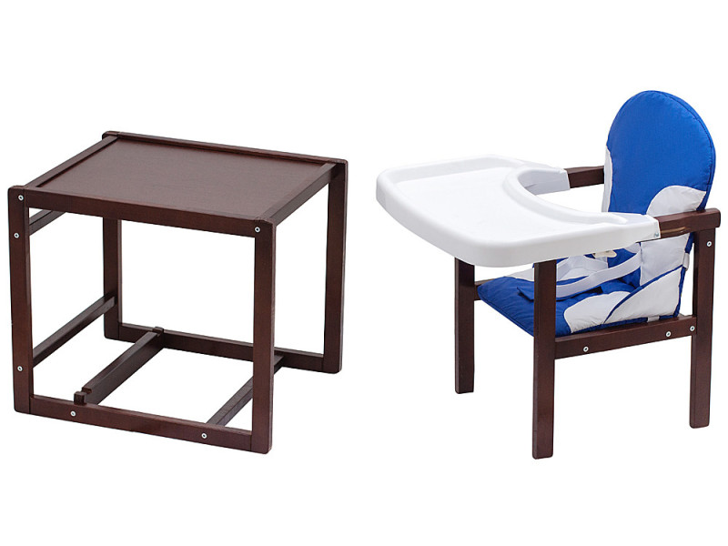 Стільчик-трансформер Babyroom Поні-220 тонований синій / білий, Фото 1