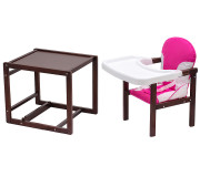 Стільчик-трансформер Babyroom Поні-220 тонований рожевий / білий