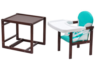 Стільчик-трансформер Babyroom Поні-220 тонований бірюзовий / білий