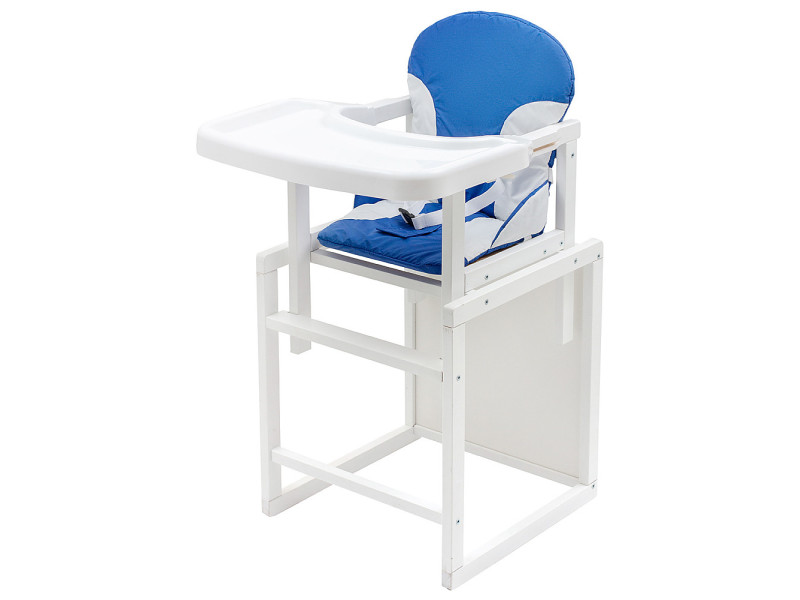 Стульчик-трансформер Babyroom Пони-240 белый синий / белый, Фото 3