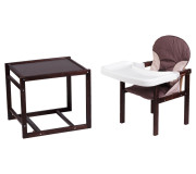 Стільчик-трансформер Babyroom Поні-220 тонований шоколад / бежевий