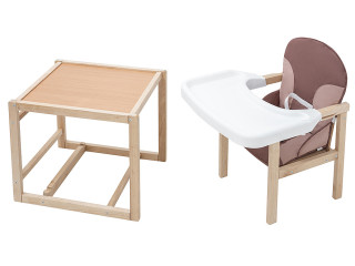 Стільчик-трансформер Babyroom Поні-230 eko шоколад / капучино