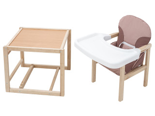 Стільчик-трансформер Babyroom Поні-230 eko капучино / шоколад
