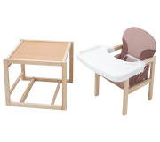 Стульчик-трансформер Babyroom Пони-230 eko капучино / шоколад