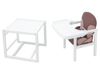 Стільчик-трансформер Babyroom Поні-240 білий шоколад / капучино