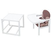 Стульчик-трансформер Babyroom Пони-240 белый шоколад / капучино