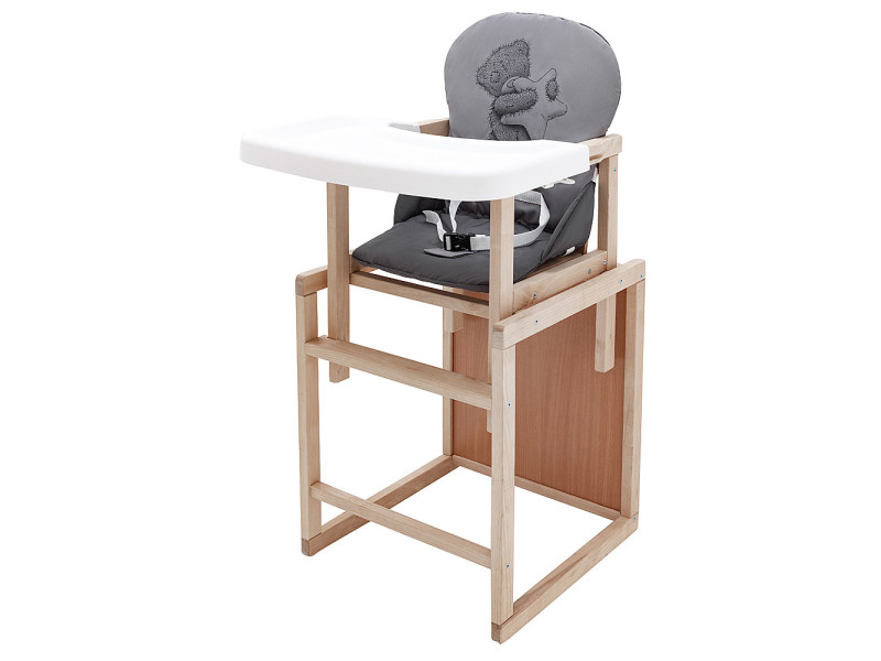 Стільчик-трансформер Babyroom Вінні-230 eko сірий / графіт (ведмедик і зірка), Фото 3