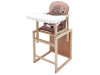 Стільчик-трансформер Babyroom Вінні-230 eko капучино / шоколад (ведмедик з чашкою), Фото 5