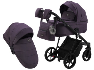 Коляска 2 в 1 Adamex Gallo Thermo GA-8 plum perfect