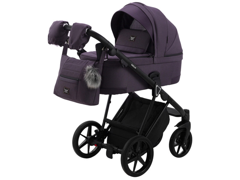 Коляска 2 в 1 Adamex Gallo Thermo GA-8 plum perfect, Фото 3