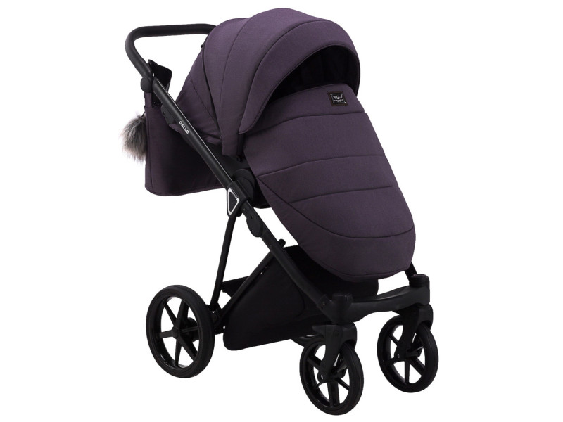Коляска 2 в 1 Adamex Gallo Thermo GA-8 plum perfect, Фото 9