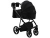 Коляска 2 в 1 Adamex Gallo Thermo GA-12 black diamond, Фото 16