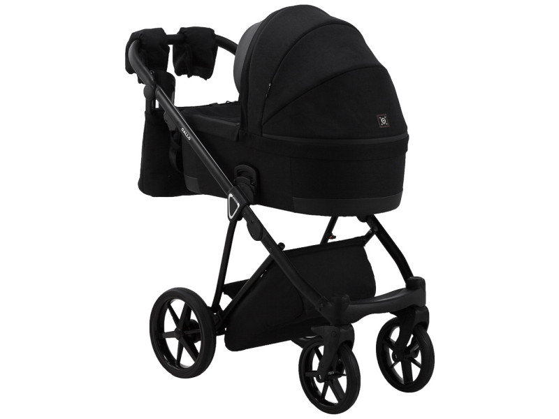 Коляска 2 в 1 Adamex Gallo Thermo GA-12 black diamond, Фото 6