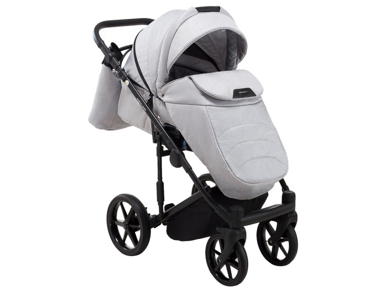 Коляска 2 в 1 Adamex Porto Light Tip TK-1 светло-серый, Фото 8