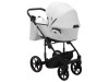 Коляска 2 в 1 Adamex Porto Light ECO SA-1 білий, Фото 15