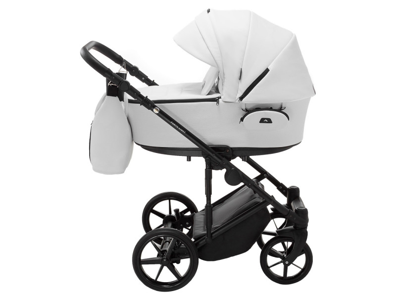 Коляска 2 в 1 Adamex Porto Light ECO SA-1 білий, Фото 4