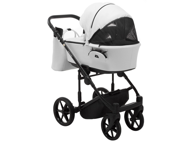 Коляска 2 в 1 Adamex Porto Light ECO SA-1 білий, Фото 6