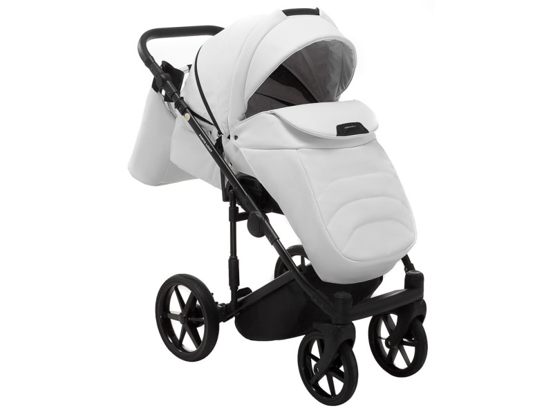 Коляска 2 в 1 Adamex Porto Light ECO SA-1 білий, Фото 7