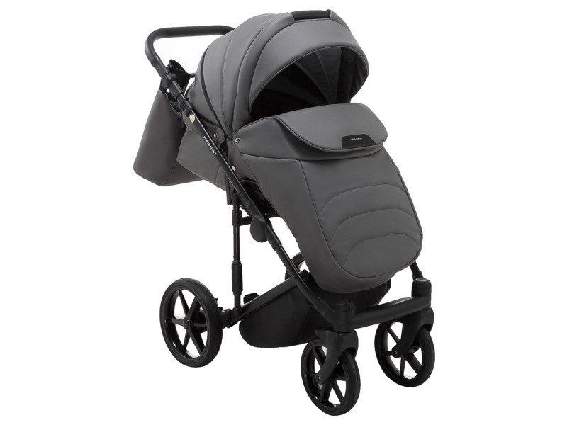 Коляска 2 в 1 Adamex Porto Light ECO SA-4 темно-серый, Фото 7