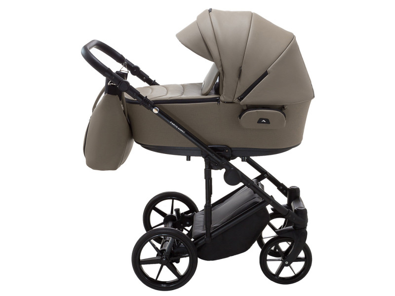 Коляска 2 в 1 Adamex Porto Light ECO SA-9 темный капучино, Фото 4