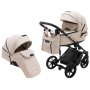 Коляска 2 в 1 Adamex Porto Light ECO SA-8 бежевый
