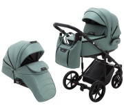 Коляска 2 в 1 Adamex Porto Light ECO SA-20 нефрит