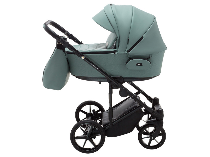 Коляска 2 в 1 Adamex Porto Light ECO SA-20 нефрит, Фото 4