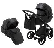 Коляска 2 в 1 Adamex Porto Light ECO SA-2 чорний