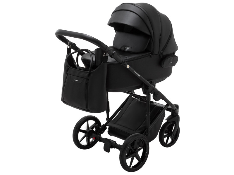 Коляска 2 в 1 Adamex Porto Light ECO SA-2 чорний, Фото 3