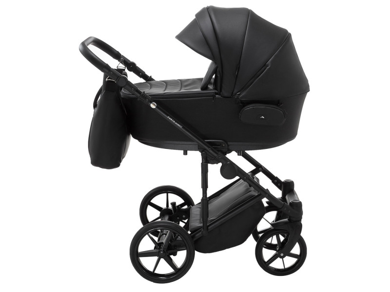 Коляска 2 в 1 Adamex Porto Light ECO SA-2 чорний, Фото 4