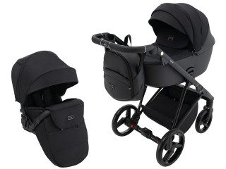 Коляска 2 в 1 Adamex Blanc Lux PS-37