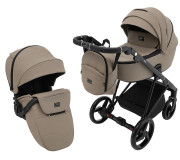 Коляска 2 в 1 Adamex Blanc Eco SA-9 темний капучино