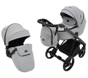 Коляска 2 в 1 Adamex Blanc Eco SA-3 світло-сірий