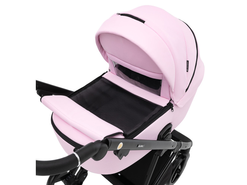 Коляска 2 в 1 Adamex Blanc Eco SA-16 рожевий, Фото 7