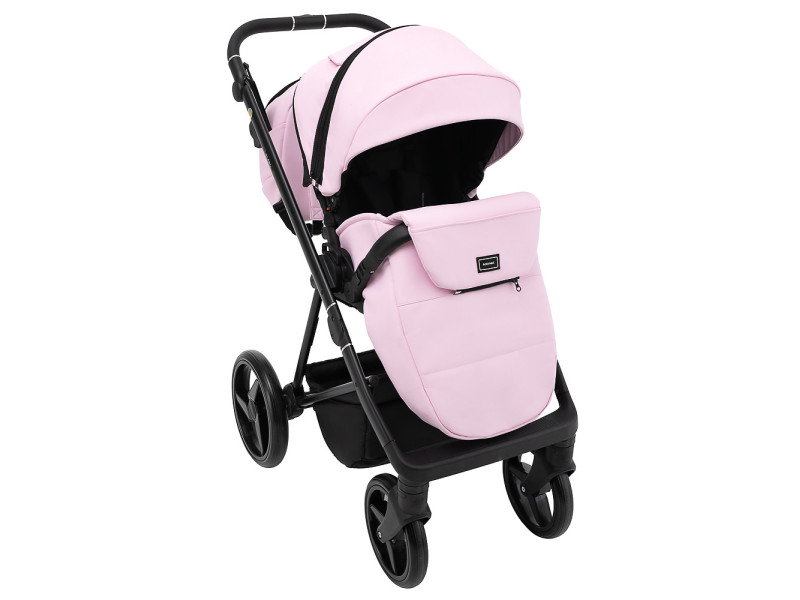 Коляска 2 в 1 Adamex Blanc Eco SA-16 рожевий, Фото 8