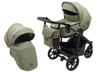 Коляска 2 в 1 Bair Ultra Soft U-816 оливковий
