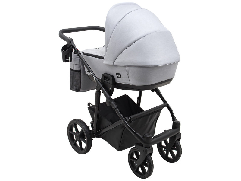 Коляска 2 в 1 Bair Ultra Soft U-218 сірий, Фото 5