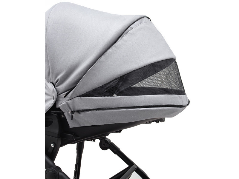 Коляска 2 в 1 Bair Ultra Soft U-218 сірий, Фото 9