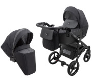 Коляска 2 в 1 Bair City Soft 452 черный