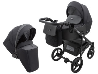 Коляска 2 в 1 Bair City Soft 452 чорний