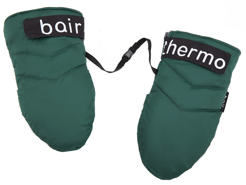 Рукавиці Bair Thermo Mittens jungle green зелений, Фото 1