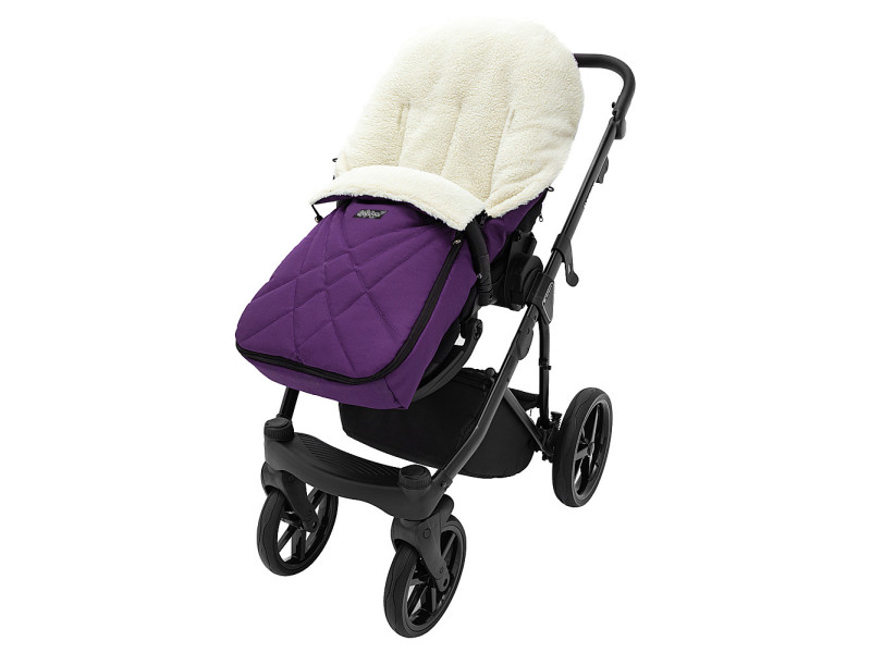 Зимовий конверт Babyroom Wool N-8 violet фіолетовий, Фото 5