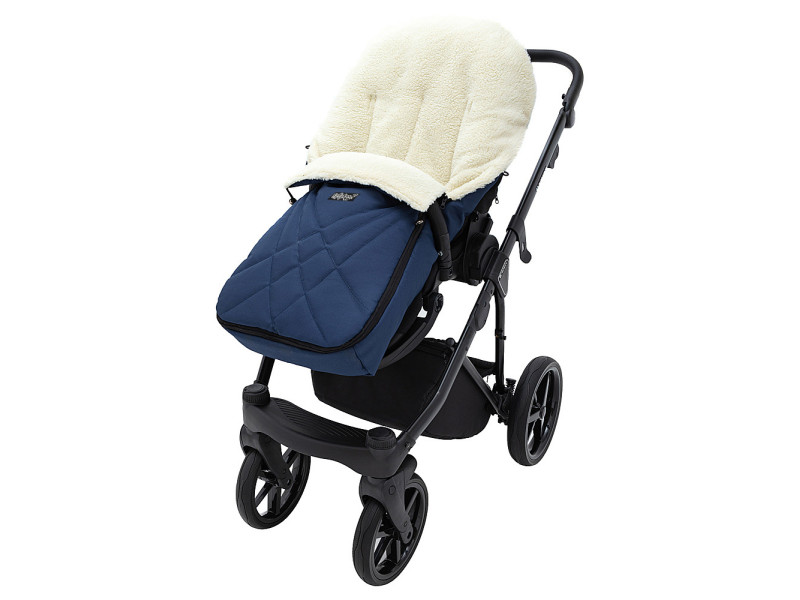 Зимний конверт Babyroom Wool N-8 navy blue темно-синий, Фото 5