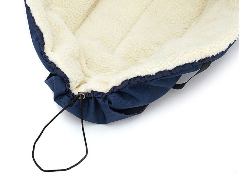 Зимний конверт Babyroom Wool N-8 navy blue темно-синий, Фото 8