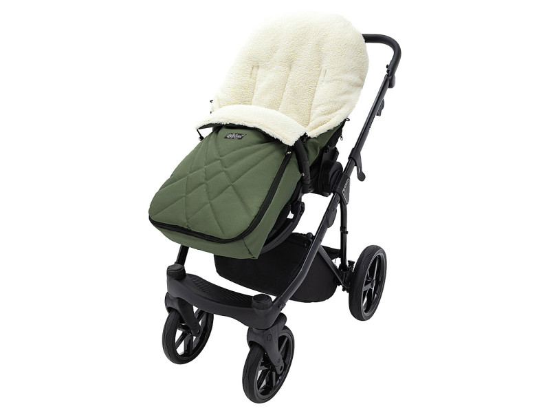 Зимний конверт Babyroom Wool N-8 green зеленый, Фото 5