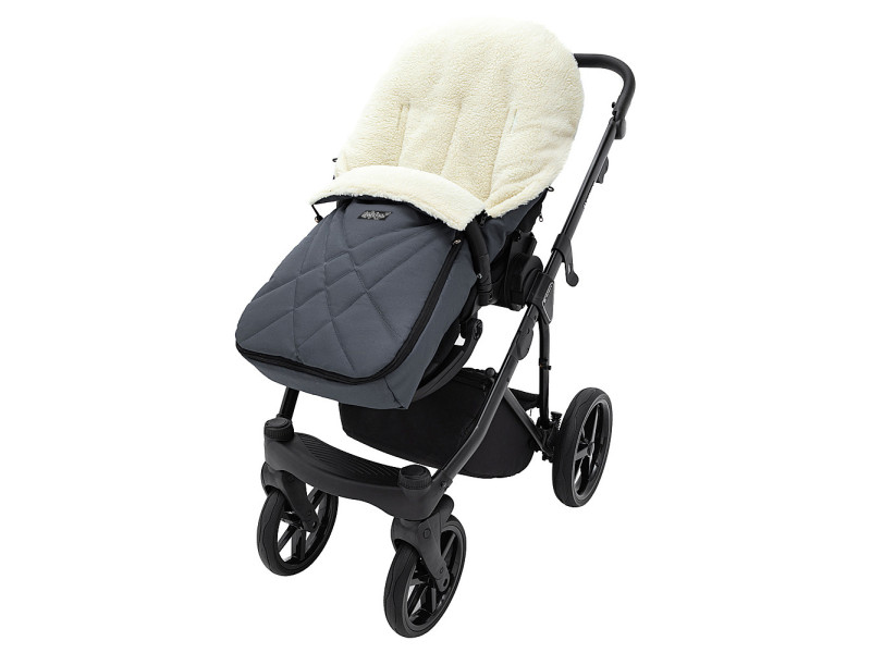 Зимовий конверт Babyroom Wool N-8 graphite графіт, Фото 5