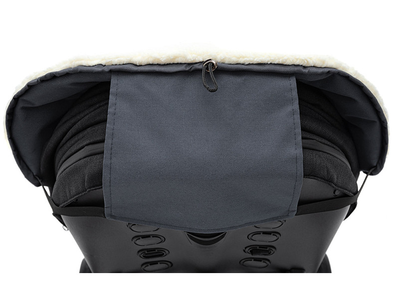 Зимовий конверт Babyroom Wool N-8 graphite графіт, Фото 6