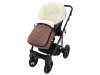 Зимовий конверт Babyroom Wool N-8 chocolate шоколад, Фото 12